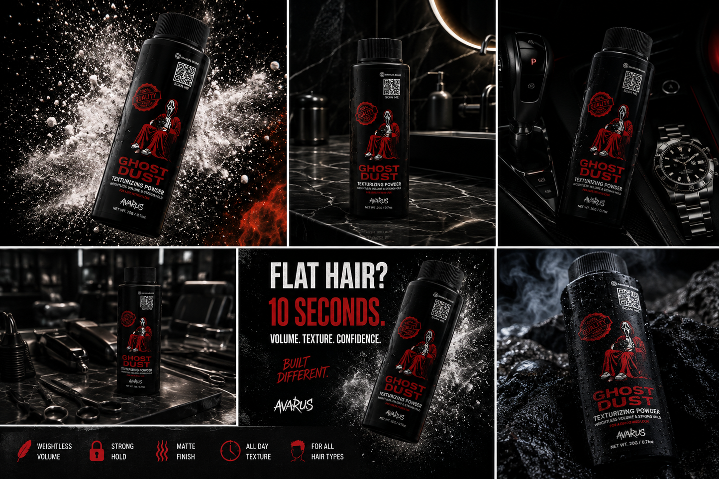 Ghost Dust V2 Hair Texturizing Powder