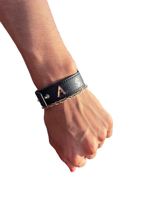 Leather Avarus Bracelet